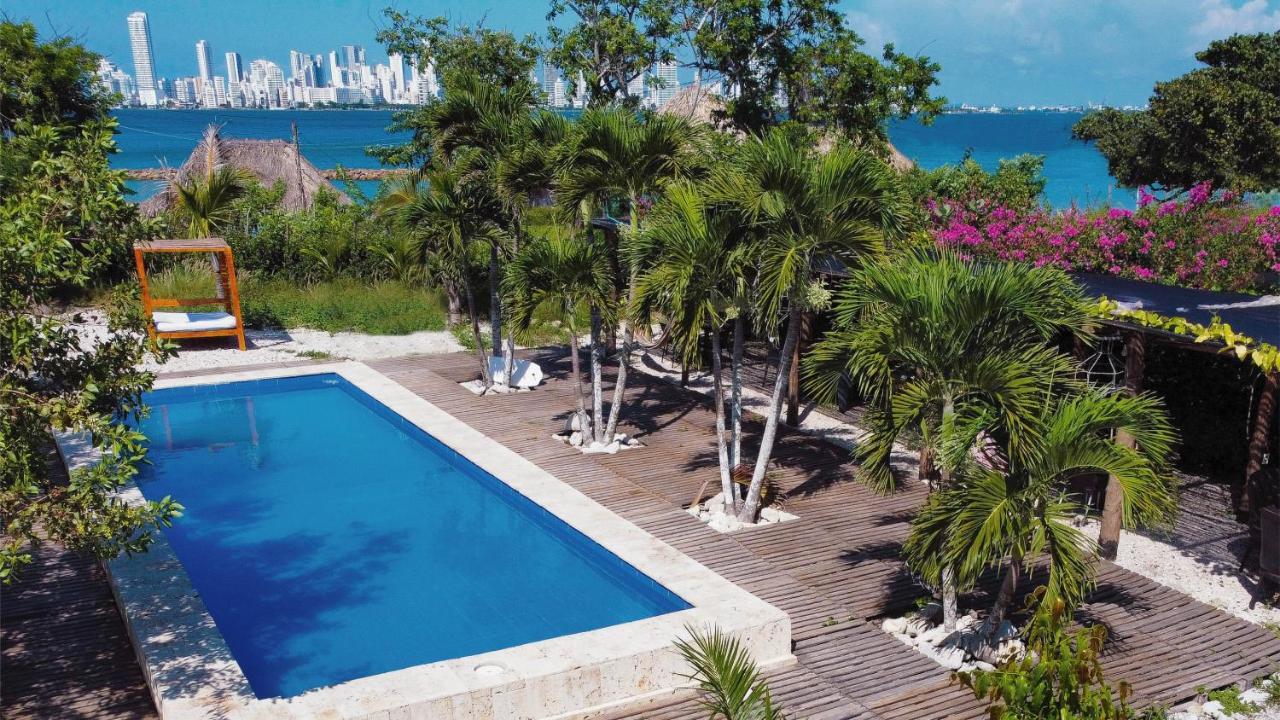 Amalife Beach Club & Hotel Tierra Bomba Buitenkant foto